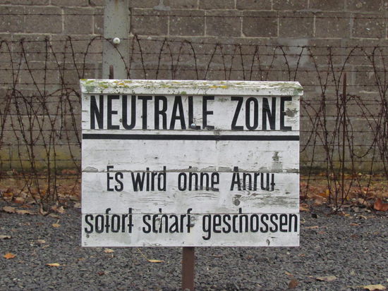 und wenn doch, wird geschossen