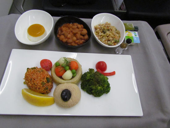Essen an Bord (Business-Class)
