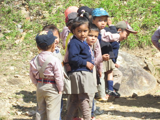 heute nicht so ganz in Reih und Glied