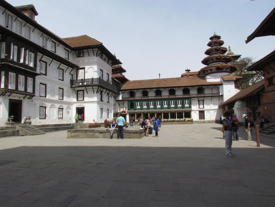 Innenhof des Palastes