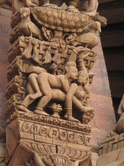 gar nicht prüde, die Nepalesen