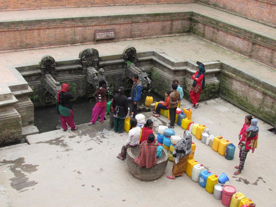 öffentliche Wasserstelle