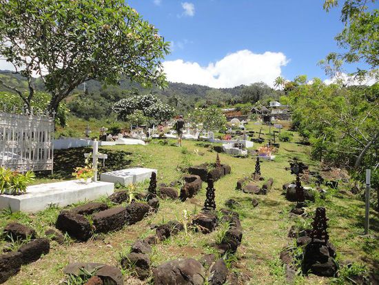 Friedhof von Hiva Oa