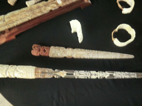 kunstvolle Arbeiten am Handwerksmarkt