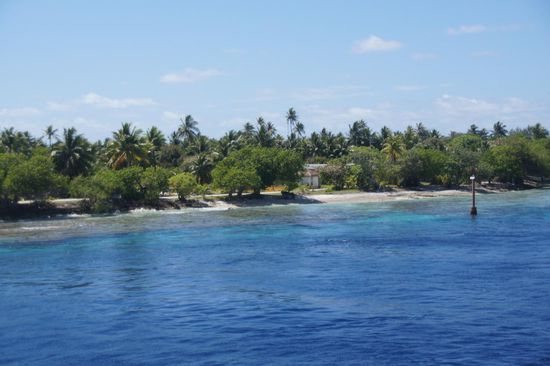Blick auf Rangiroa
