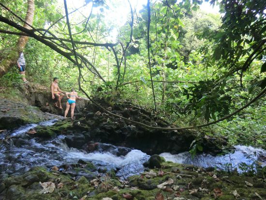 Badegelegenheit bei Faaone