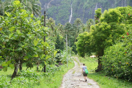 Wanderung bei Nieselregen