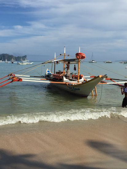 Unser Boot für den Tag