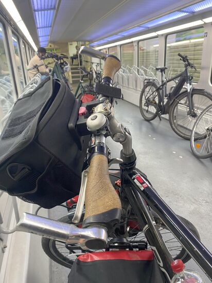 Zug von Hannover nach Wien