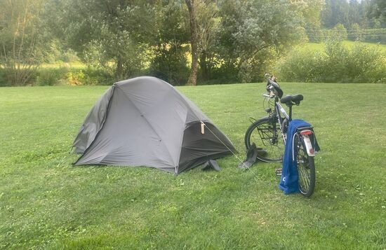 idyllischer Zeltplatz