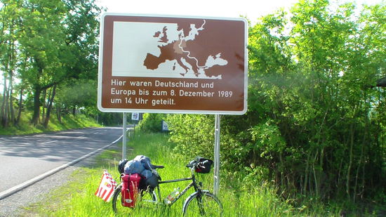 ehemalige Deutsch - Deutsche Grenze