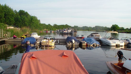 ...direkt an der Weser..