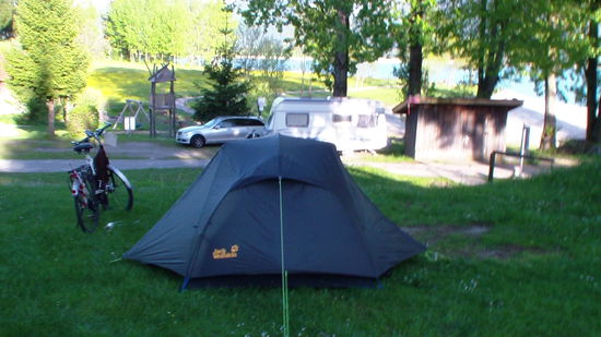 ...campen am Foggernsee!