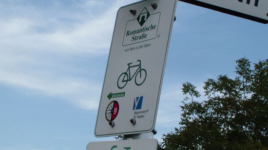 ...die romantische Straße beginnt...