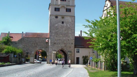 .....durch das Tor von Dinkelsbühl