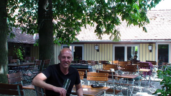 ...im Biergarten..