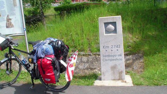 ...Meilenstein des Jacobsweges