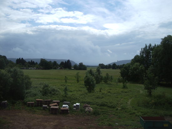 ...ziemlich weitläufig die Gegend...