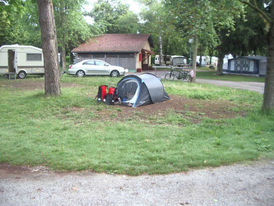Zelten in Beaurepaire