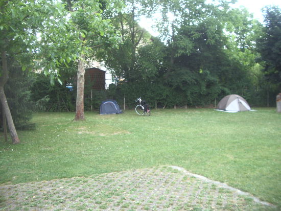 Campen auf dem Campingplatz Münsterblick