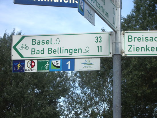 kurz vor der Schweiz