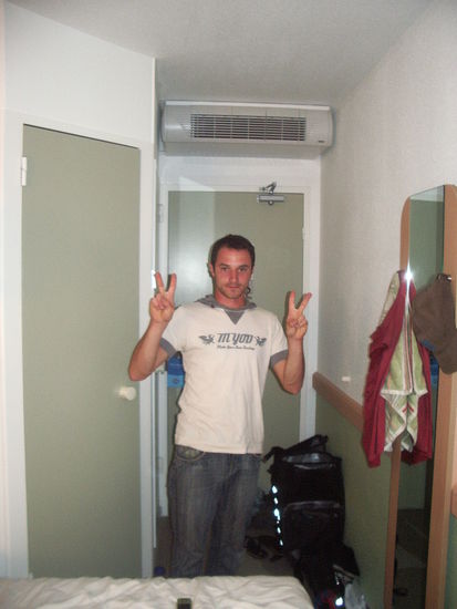 gestrandet im Etap Hotel