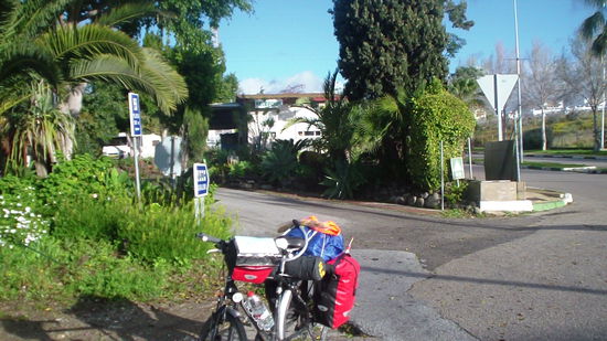 Abfahrt vom Campingplatz