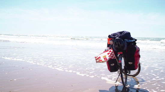 Angekommen am Strand von Cadiz