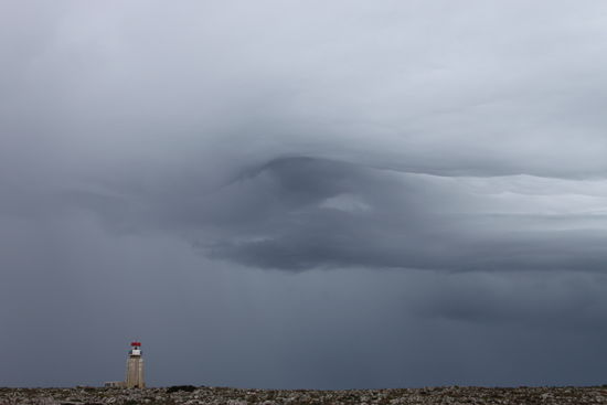 Wolkenformation bei Sagres