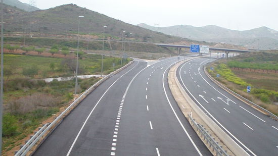 ...leere Autobahnen...