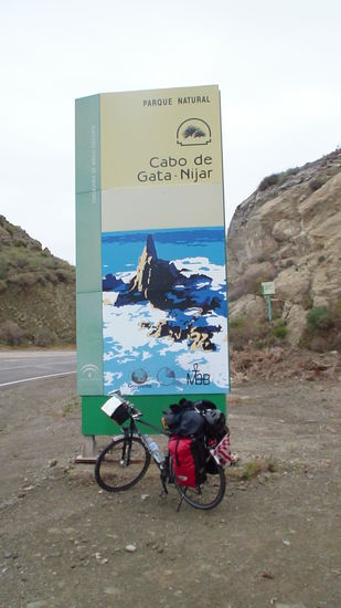 Einfahrt in die Cabo de Gata
