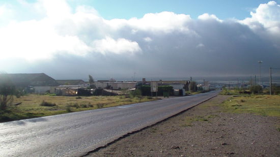 Strasse Richtung Campohermoso