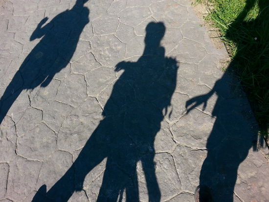 unsere drei Schatten