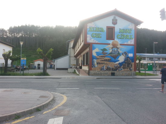 unsere Herberge in Zubiri