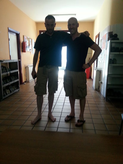 Wir stellten fest, das unsere Anatomie irgendwie verdammt ähnlich war  