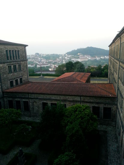 Blick aus der Herberge