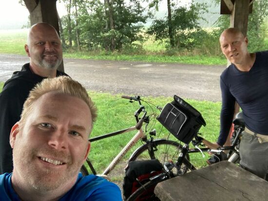 Echt nochmal Glück gehabt und trocken geblieben