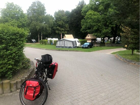 Abfahrt vom Camping