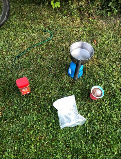 Nach Kaffee ging es um 8 Uhr weiter.