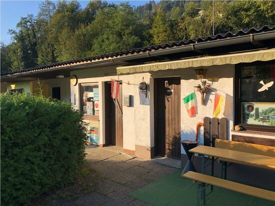 Camping an der Donau.