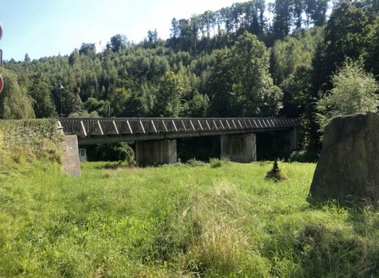 Grenzbrücke nach Bayern