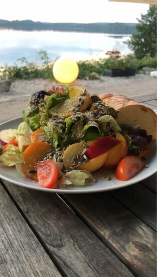 Ich bin ein wirklicher Fan von einem guten Salat. Der Salat im Restaurant war geschmacklich und optisch grandios.