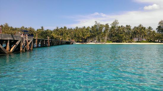 Der erste Eindruck von Koh Kood war schon mal mehr als gut.