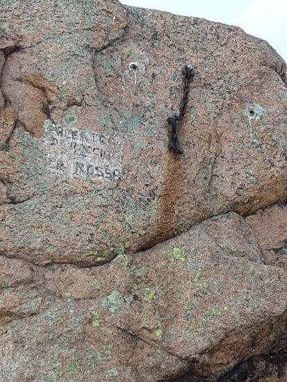 Das gehört zu den Dingen, die ein Kletterer nicht sehen möchte.