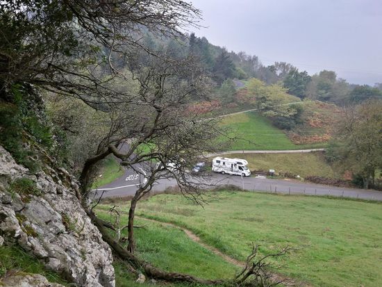 Unser erstes Klettergebiet in Spanien lag kurz hinter der Grenze
Ort: Spanien: Hernani