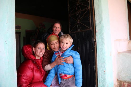 In dem kleinen Café im Atlasgebirge machten wir Bekanntschaft mit der herzlichen Besitzerin.