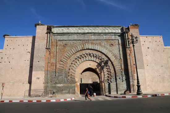 Das Bab Agnaoua ist wohl das schönste von Marrakeschs 19 Stadttoren.