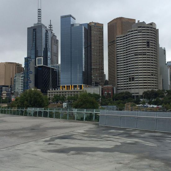 Im Stadtzentrum von Melbourne