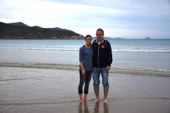 Am wunderschönen Strand im Wilsons Promontory Nationalpark