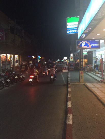 Strassen von Koh Samui